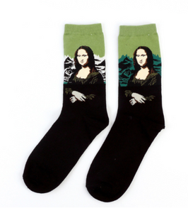 Mona Lisa Socks - Cotton Socks