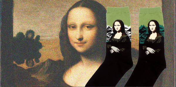 Mona Lisa Socks - Cotton Socks